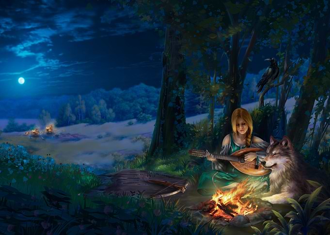 the beauty and the wolf