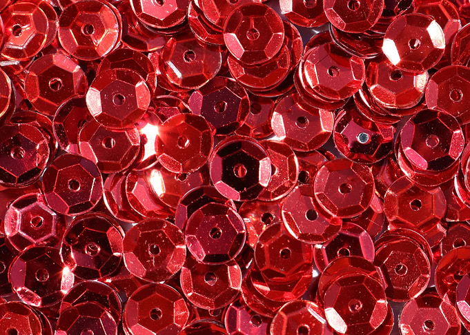 Red sequins background