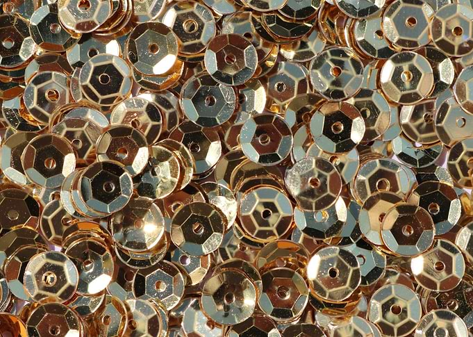 Golden sequins background