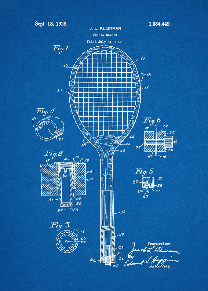 1926 Tennis Rocket