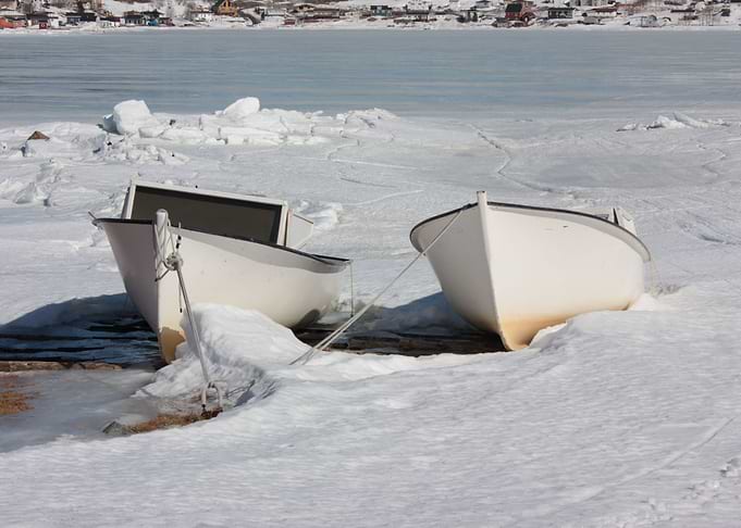 Boats in waiting