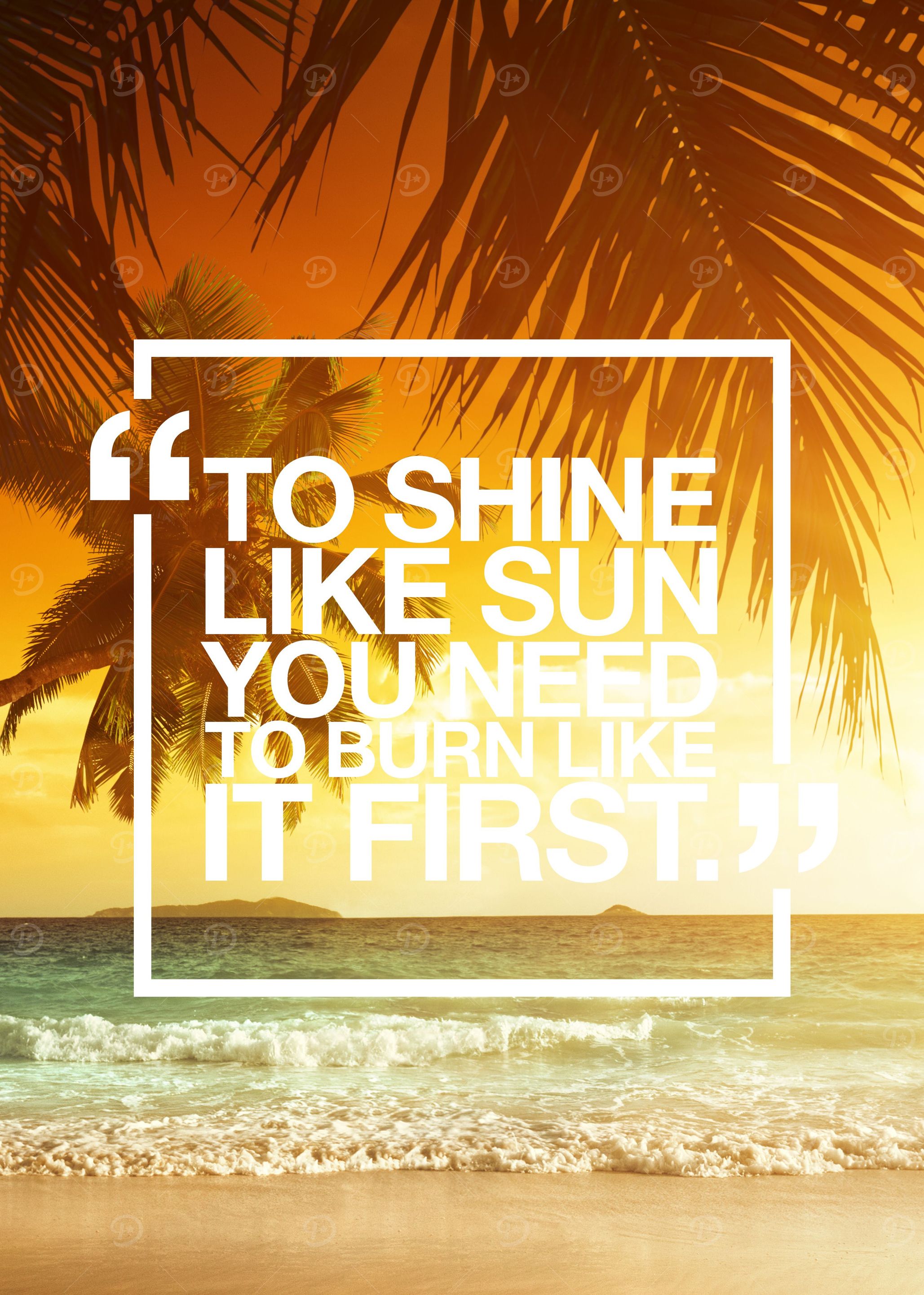 Shine like the sun