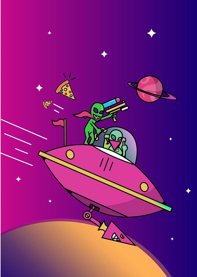 Crazy aliens