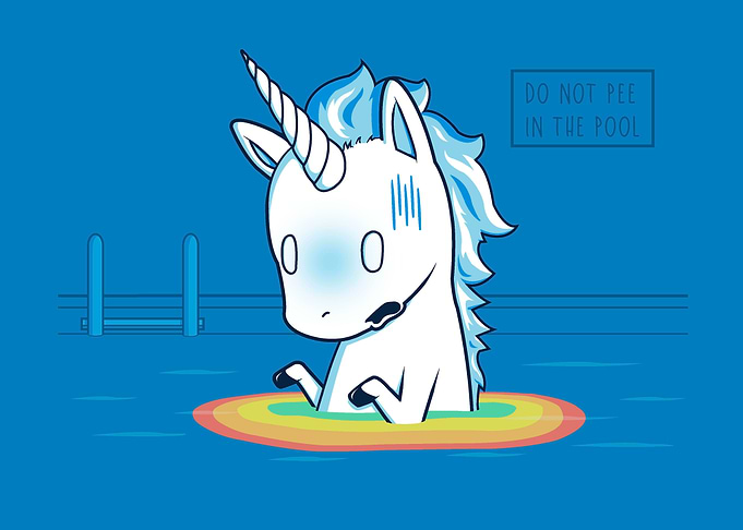 Do Not Pee In The Pool!