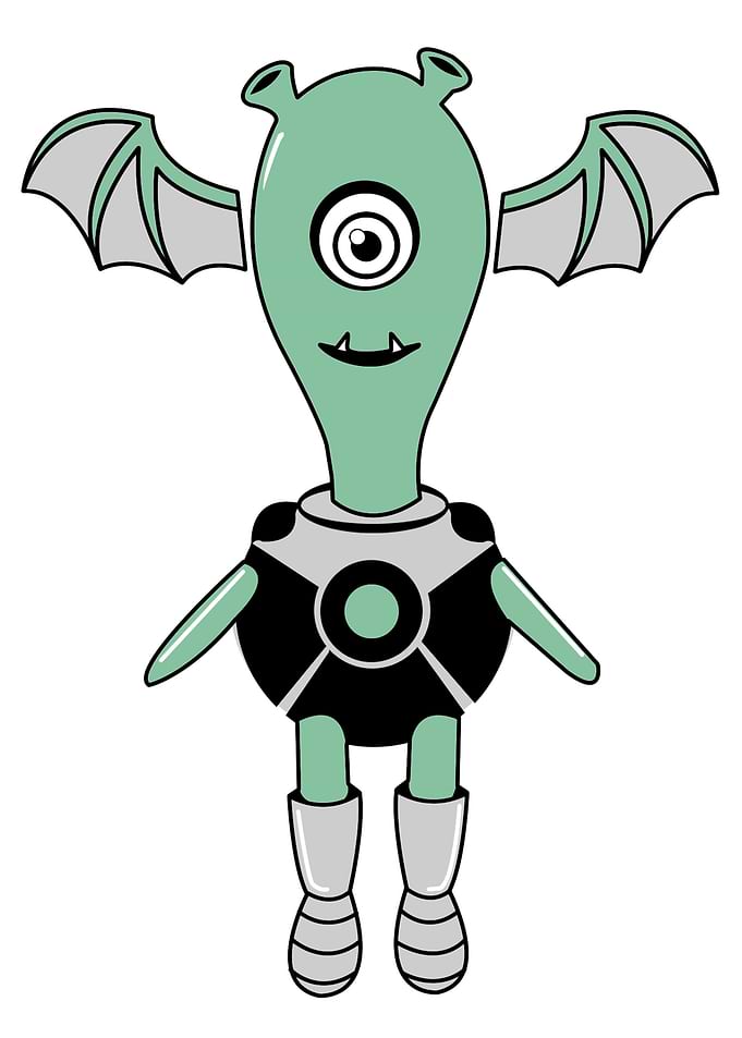 Cute Flying Monster