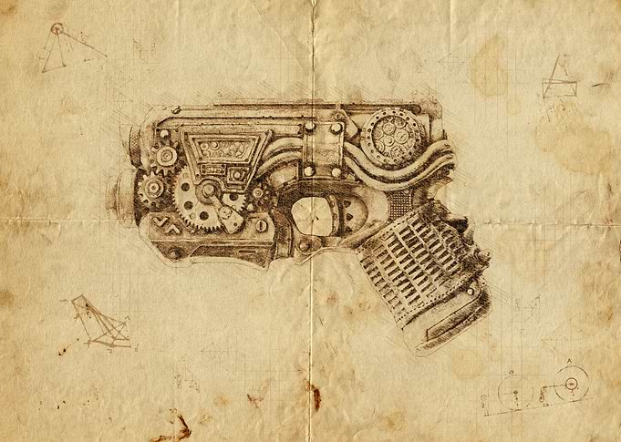 Steampunk Gun 2