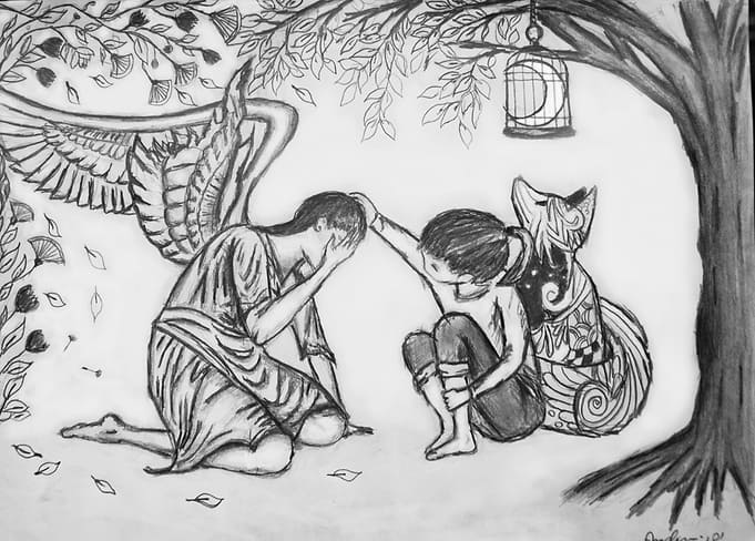 Sometimes angels weep too