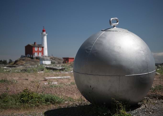 Buoy and lighthouse