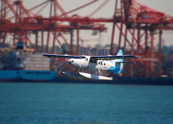 Seaplane landing