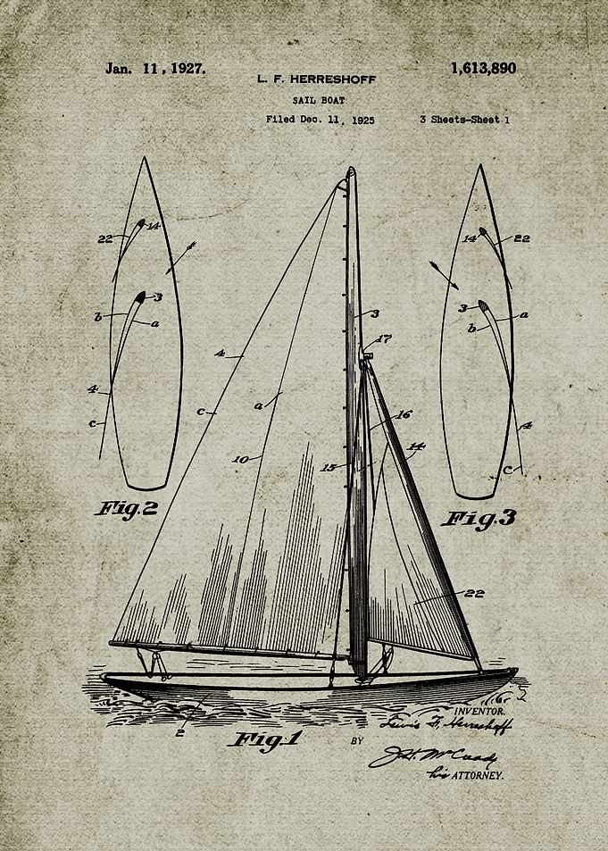1925 Sail Boat