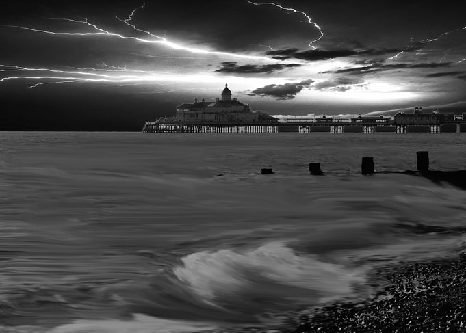 Storm at sea