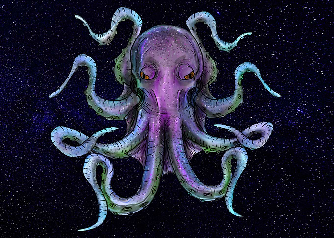 Space octopus