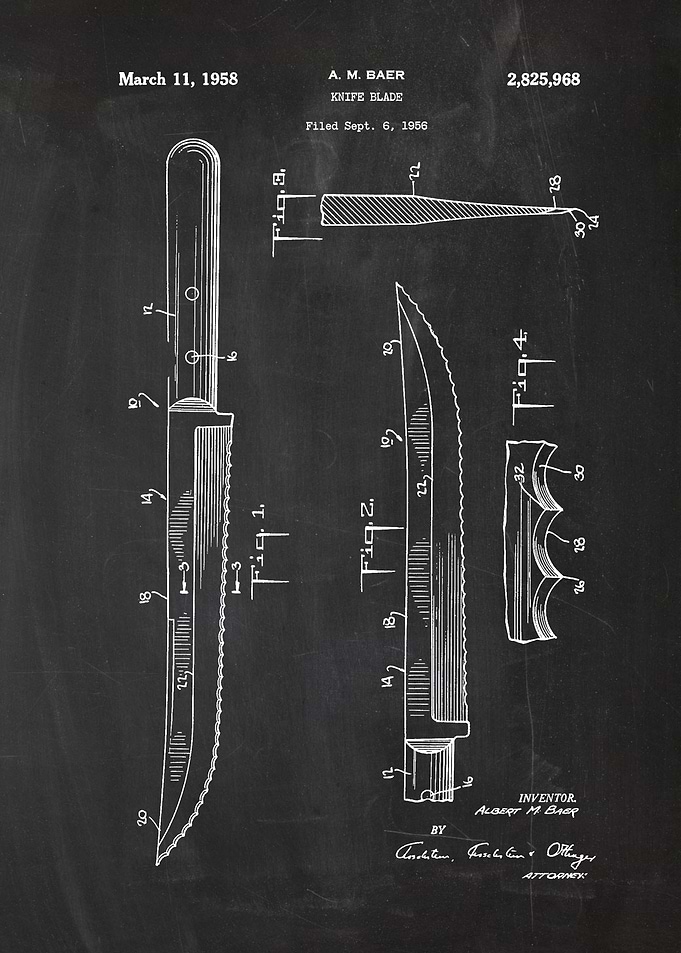 1956 Knife Blade