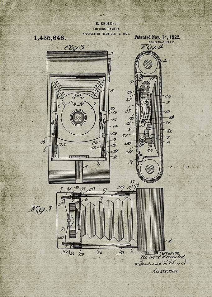 1921 Folding Camera