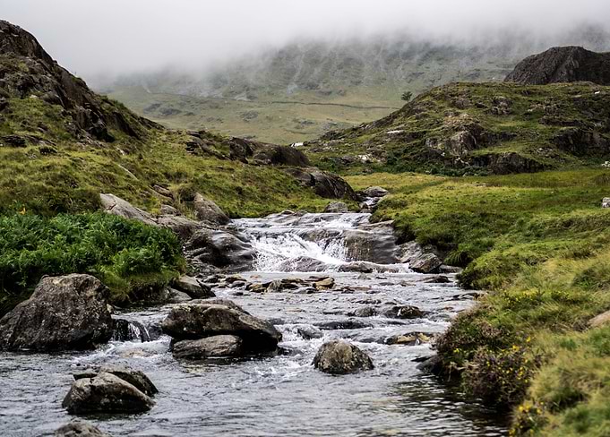 Snowdonia Wales Stream