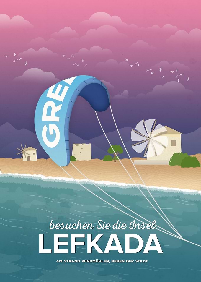 Lefkada, Windmill Beach