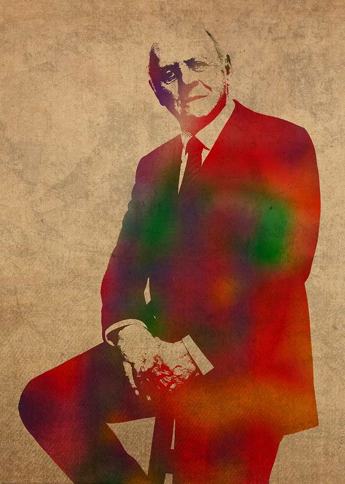 Anthony Hopkins Watercolor