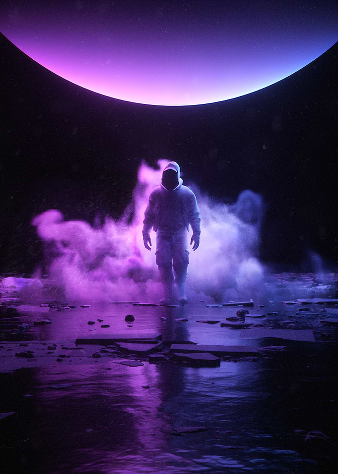 Walking on the moon