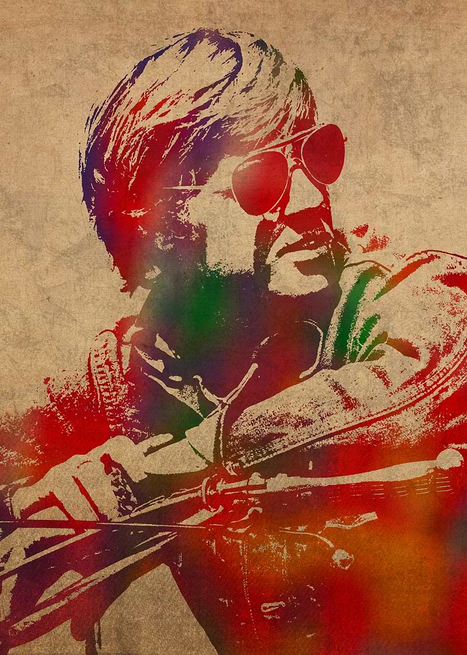 Robert Redford Watercolor