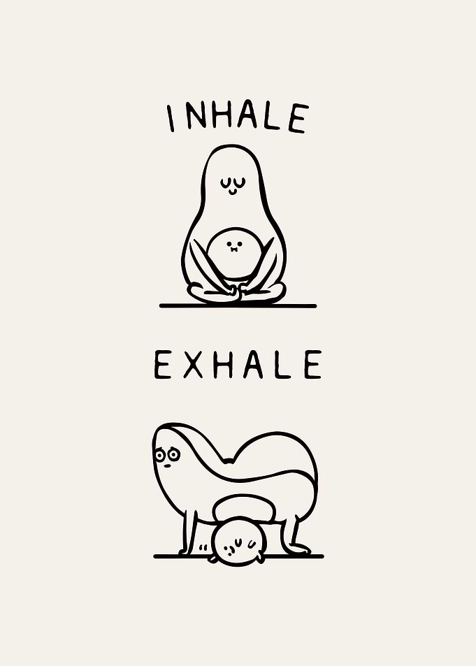 Inhale Exhale Avocado