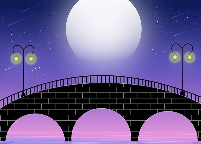 romantic bridge