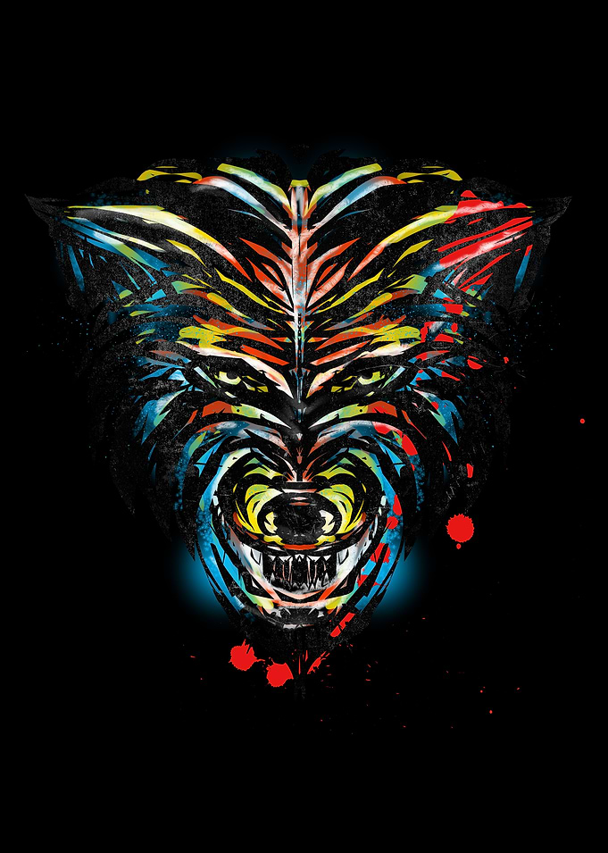 wild wolf
