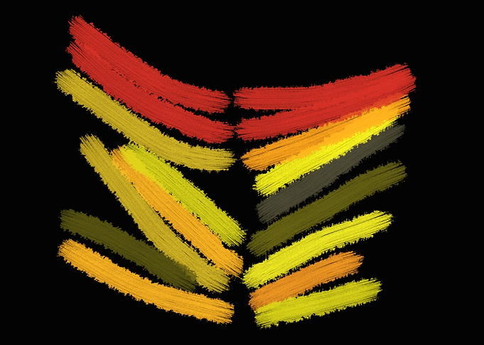 wing of color