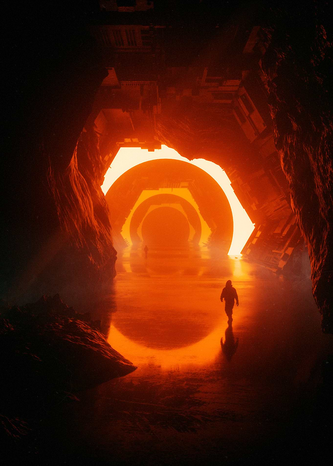 the center