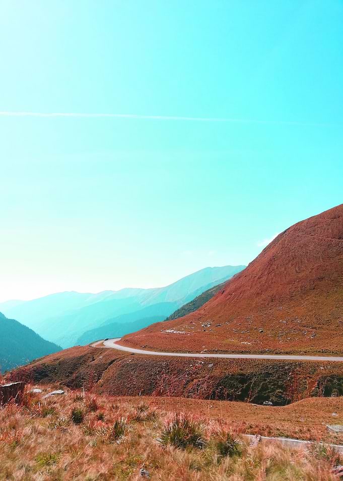 Modern limited curved road
