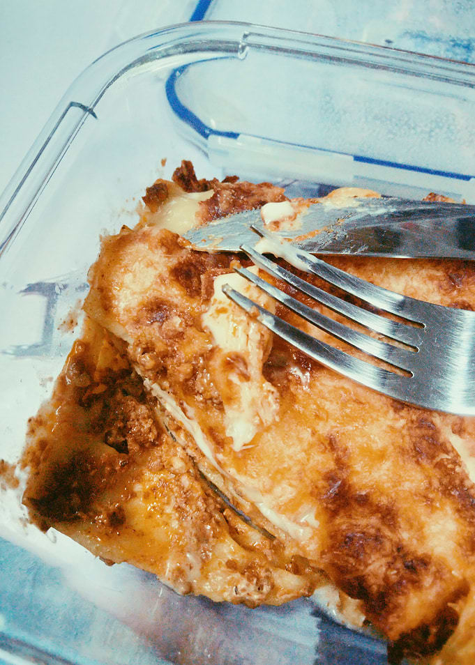 lasagne moment