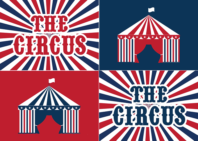 Vintage Circus Collage