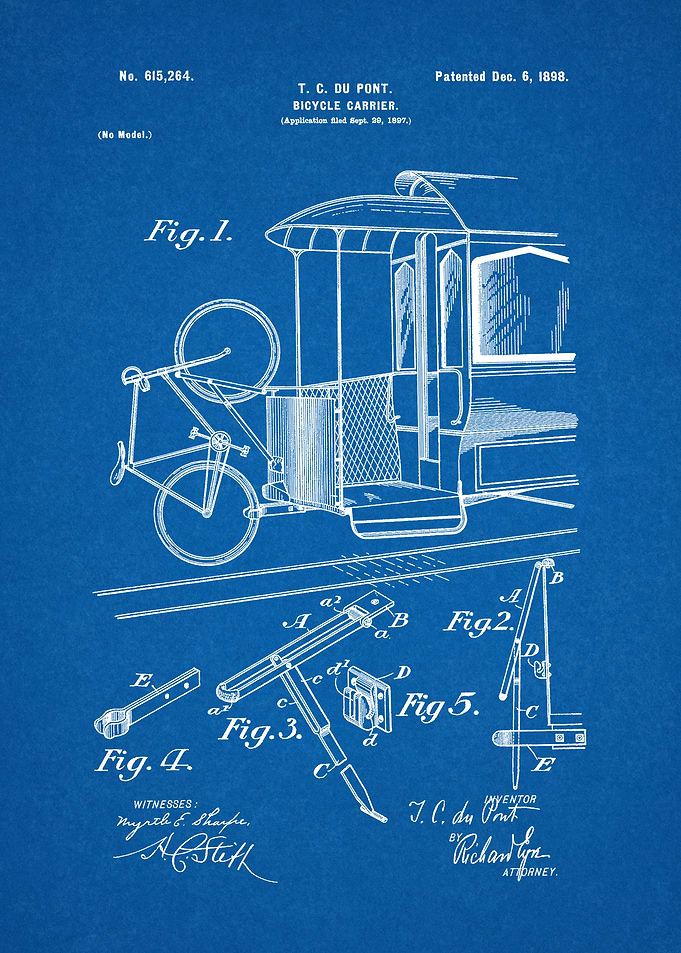 1897 Bicycle Carier