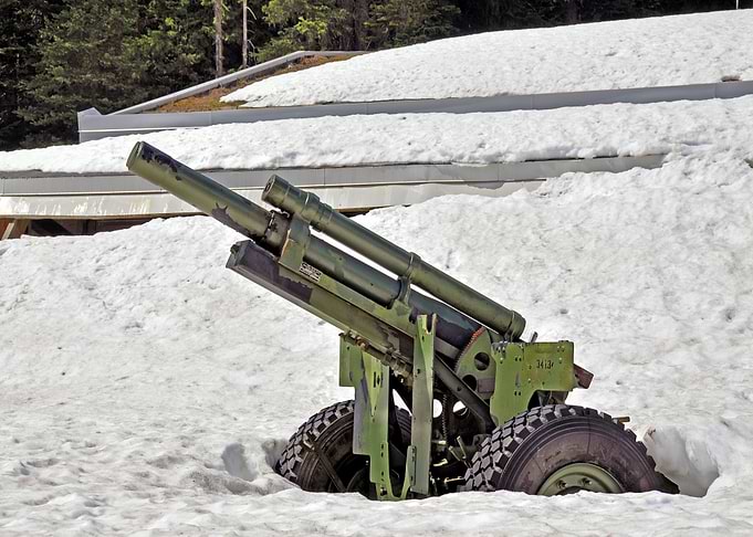 Canadian Anti Aircraft Gun