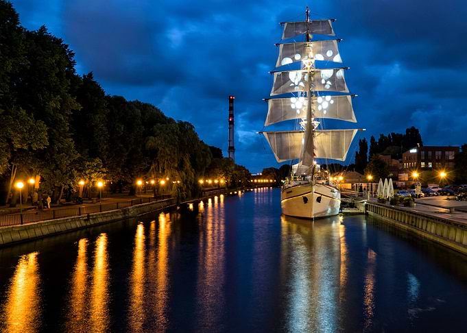 Old ship In Klaipėda