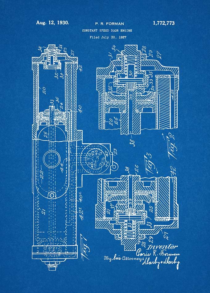 1927 Door Engine
