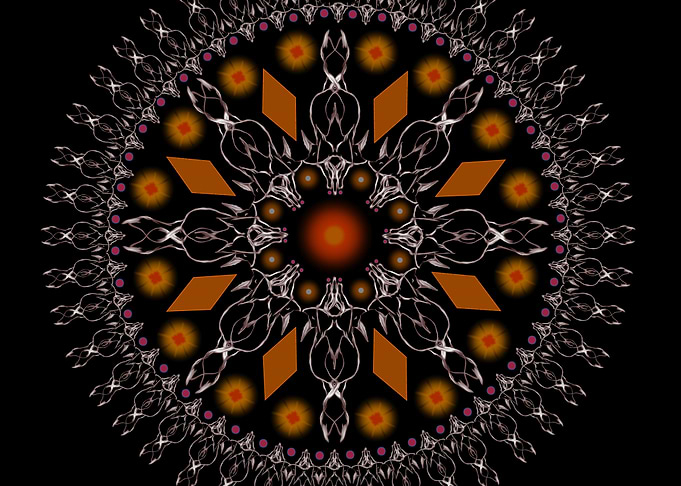 Mandala of Foxes