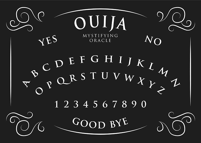 Dark Ouija Board