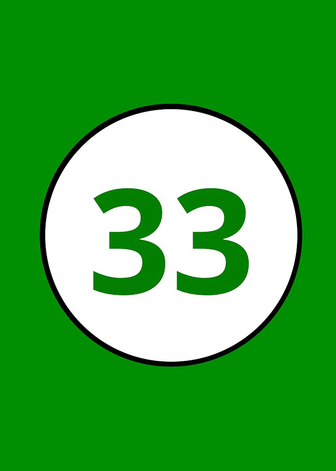 Thirty Three (33)