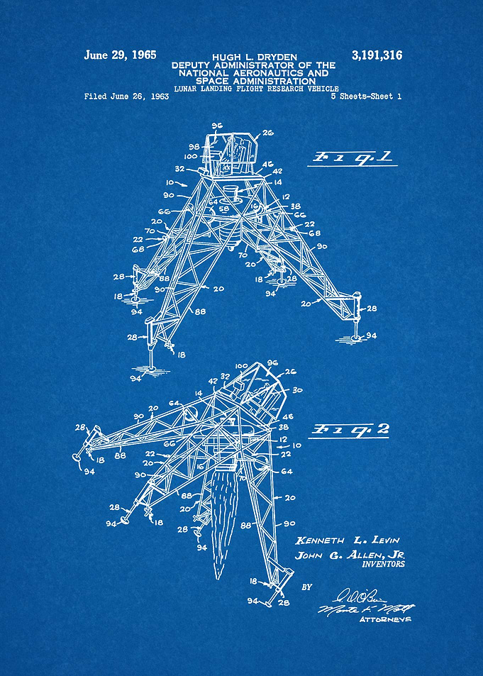 1963 Lunar Landing