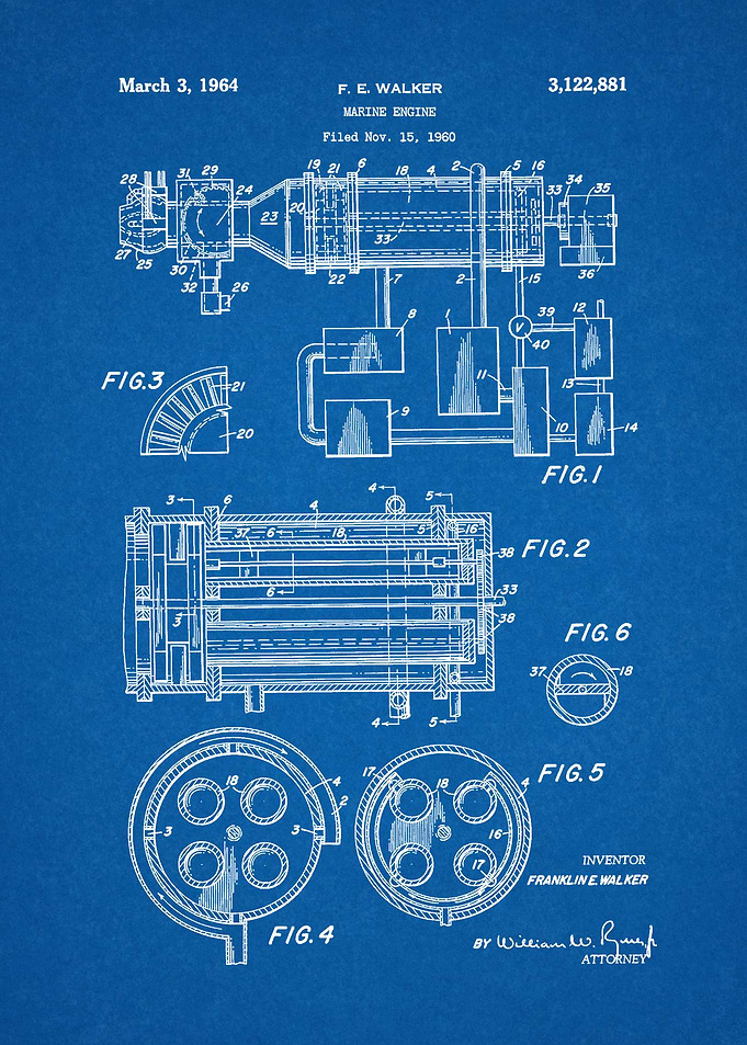 1960 Marine Engine