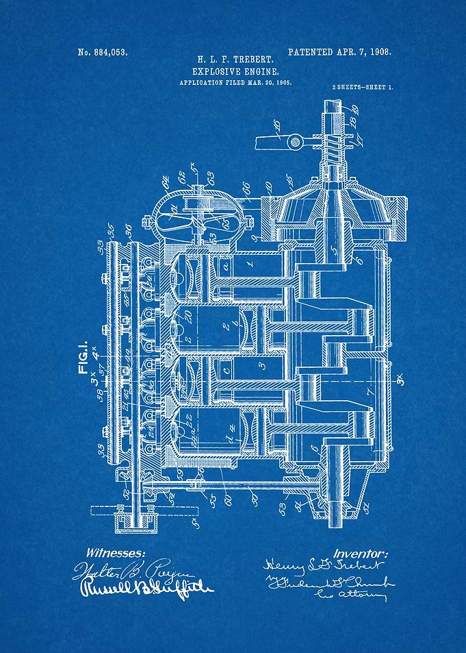 1905 Explosive Engine