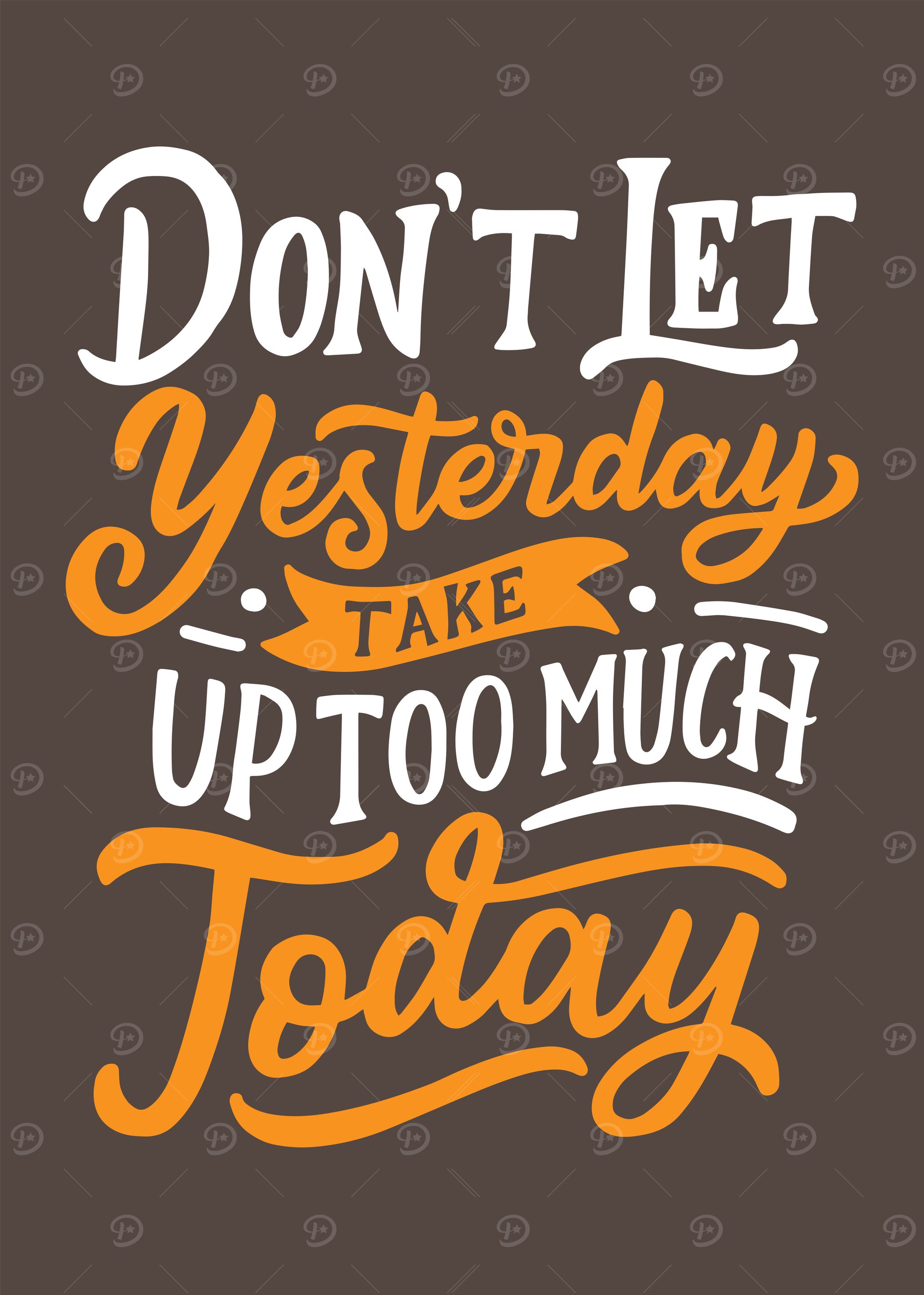 Do not delay for tomorrow
