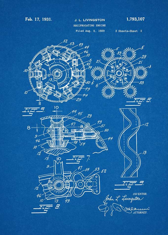 1929 Reciprocating Engine