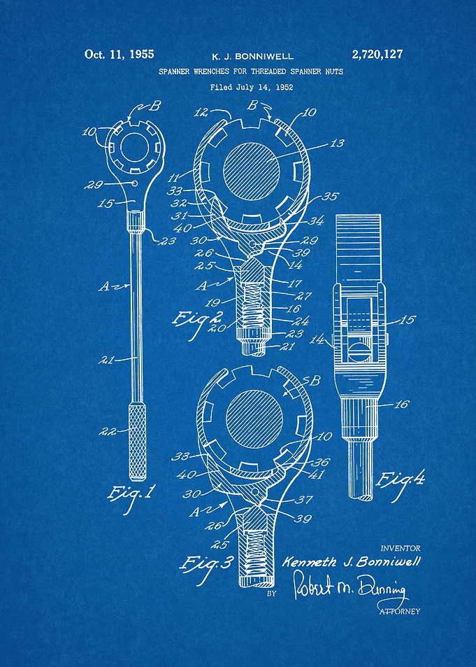 1952 Spanner Wrench