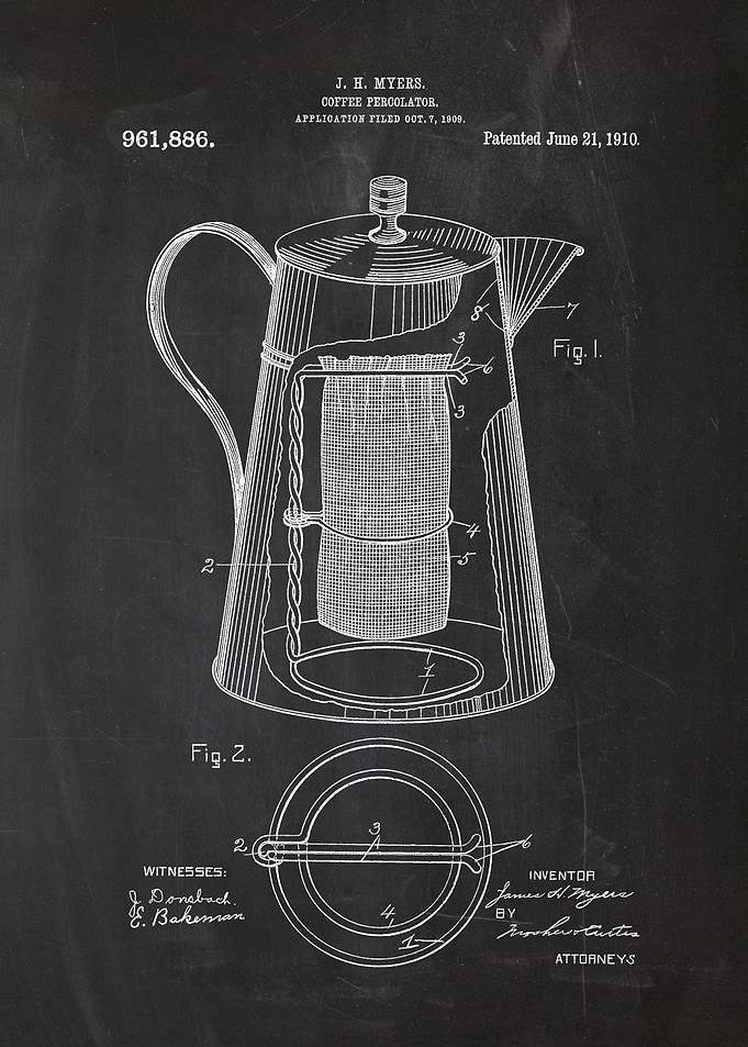 1909 Coffee Percolator