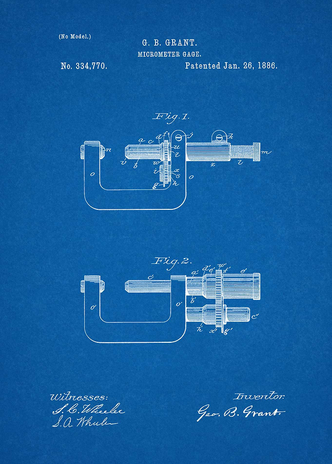 1886 Micrometer Gage