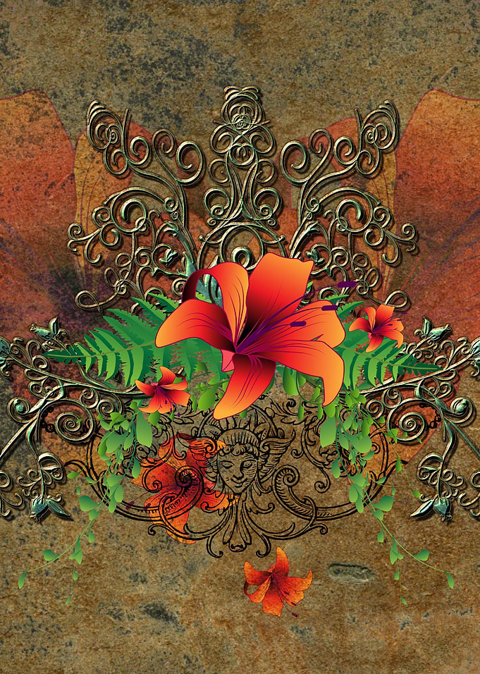 Wonderful floral design