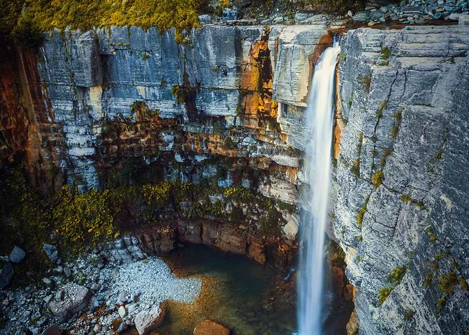 Waterfall in Kinchkha