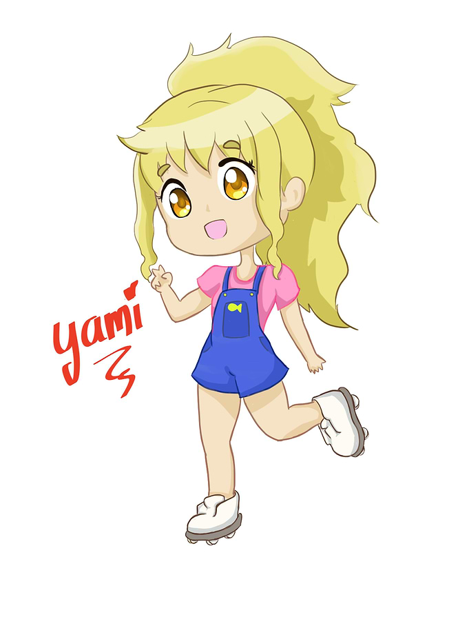 Yami is here to say HI!