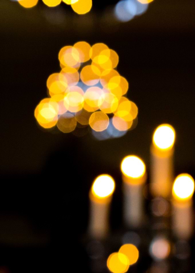 Beautiful Blur Candles